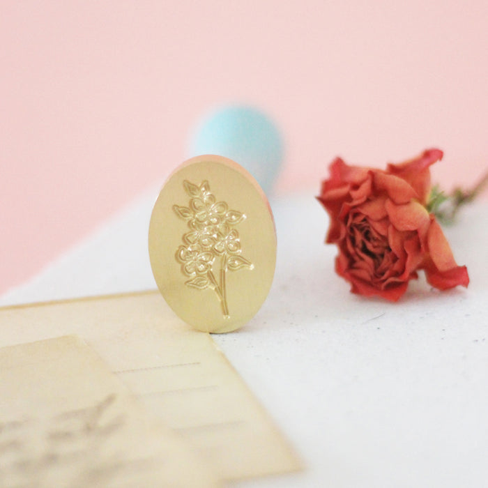 Little Hannah Forget Me Not Wax Stamp