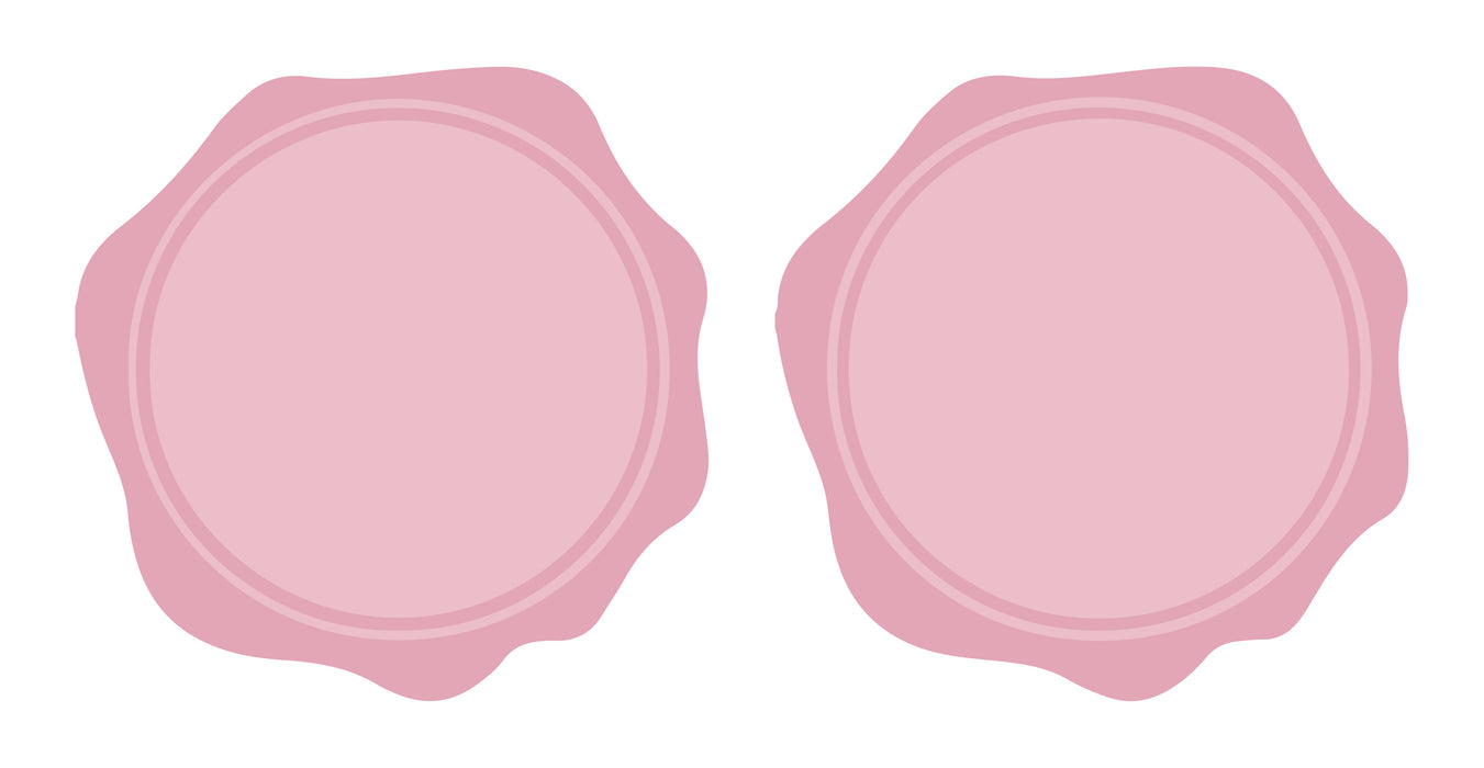 Set of sealing wax pearls Pink Crepe Back to Basic