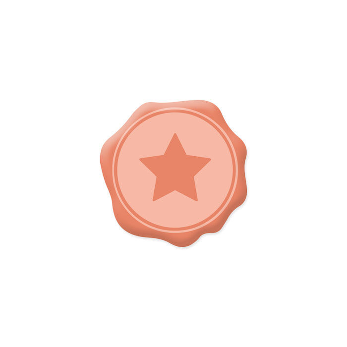 Mini sceau de cire sans poignée étoile de Mintopía