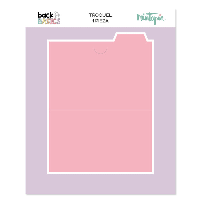 Troquel Carpeta 4"x6” Back to Basics