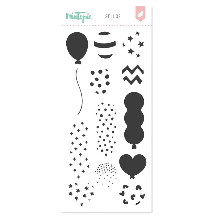 Layered Balloons Stamp A Special Day