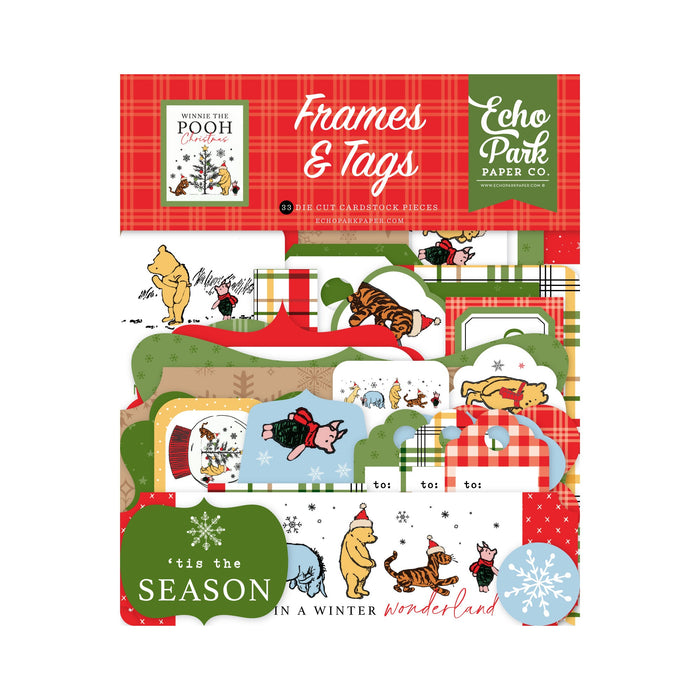 Frames & Tags Winnie The Pooh Christmas