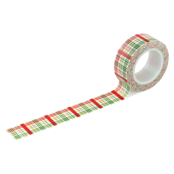 Washi Tape - Pooh Bear Plaid Winnie The Pooh Christmas