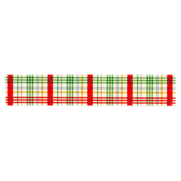 Washi Tape - Pooh Bear Plaid Winnie The Pooh Christmas