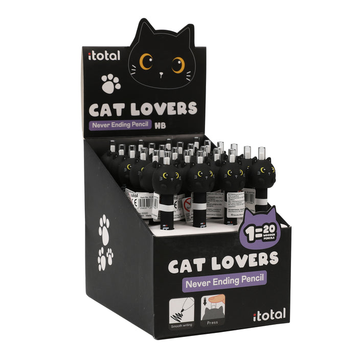 Crayon Infini Chat Noir