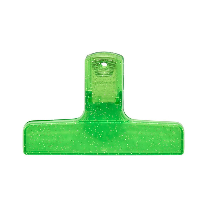Plastic Clip / Glitter / Light Green