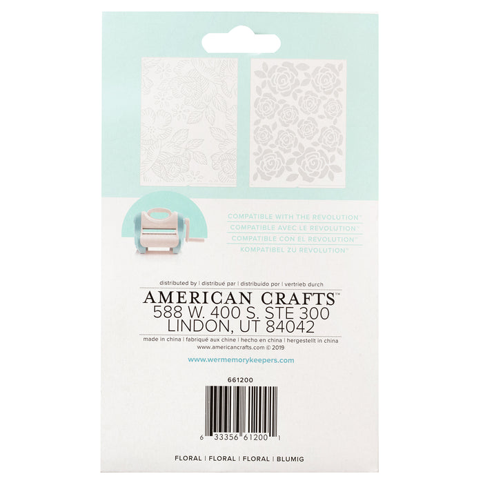 Carpeta de Embossing Revolution Flores