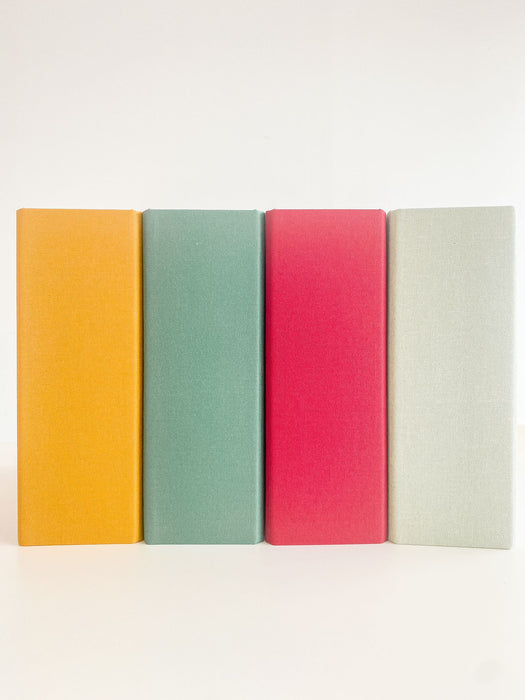 Holly Jolly Album 6x8 Wide Spine Stoff Burgund