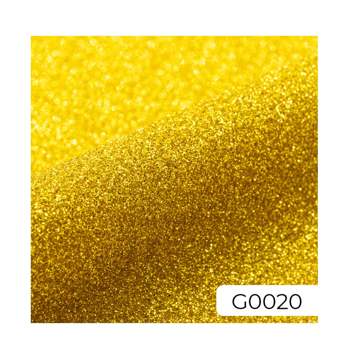 Vinilo textil Moda Glitter 2 A4 Oro