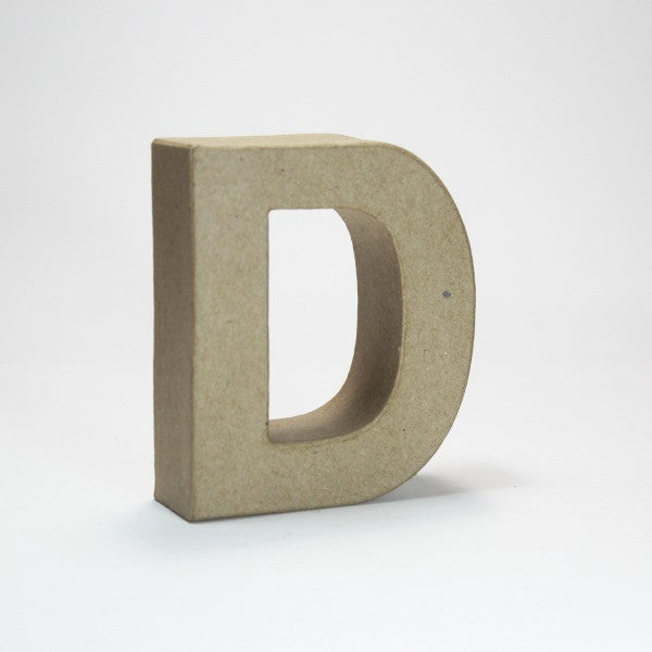 Letter D 10 cm