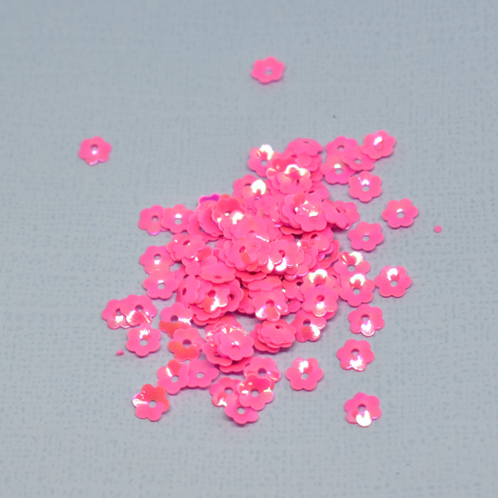 Sequins Mini Pink Flowers