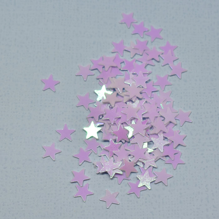 Lentejuelas Mini Estrellas Blancas