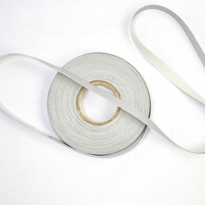 Silver Eco-leather strip