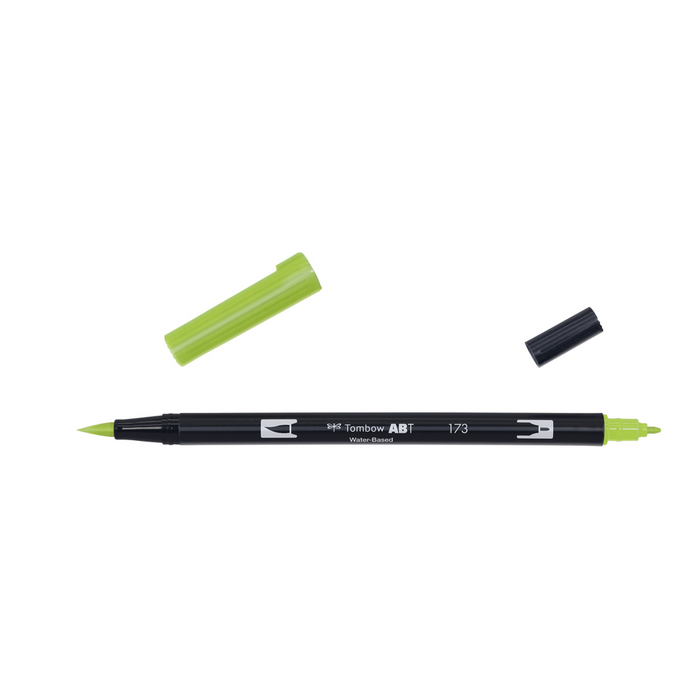 Tombow Dual Brush-Pen Abt 173 Feutre aquarelle vert saule