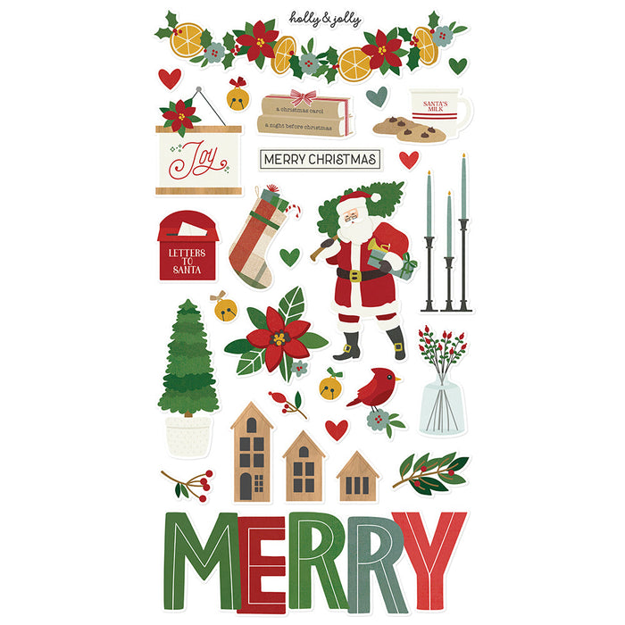 Chipboard Hearth & Holiday