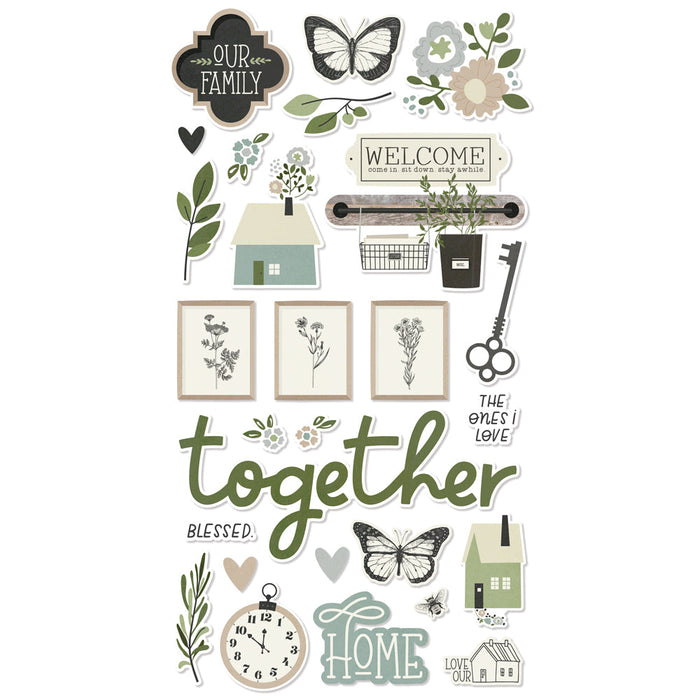 Chipboard The Simple Life