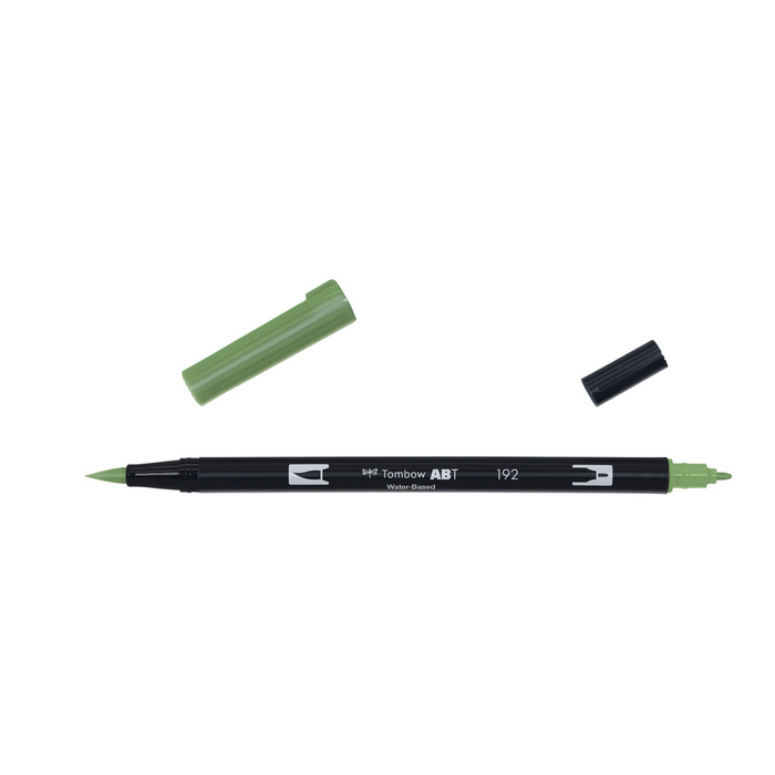 Rotulador Acuarelable Tombow Dual Brush-Pen Abt 192 Asparagus