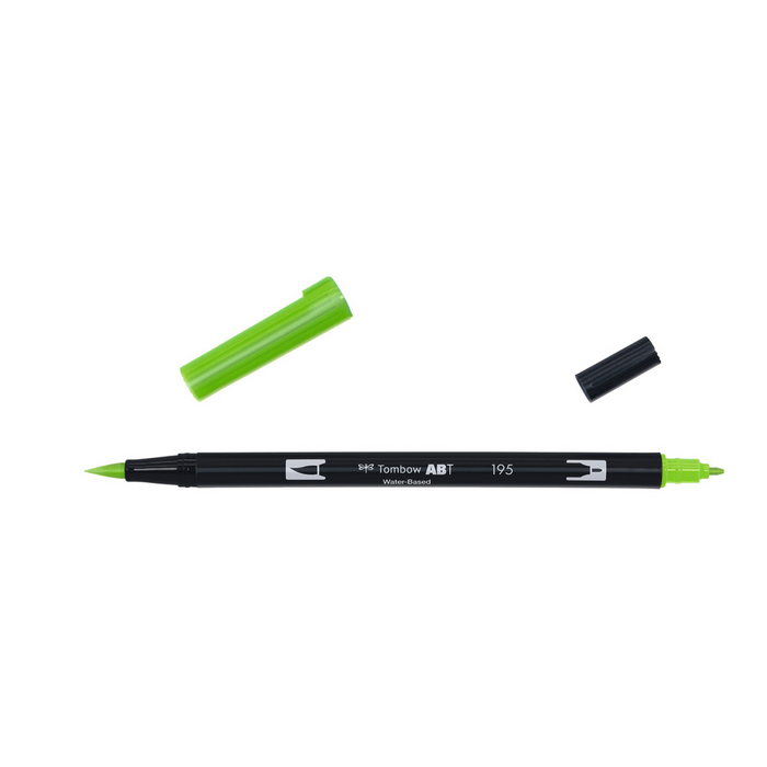 Watercolour Pen Tombow Dual Brush-Pen Abt 195 Light Green