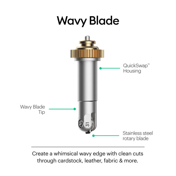 Wavy Blade Tip & QuickSwap Housing