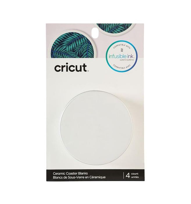 Cricut Infusible Ink Round Coasters x4