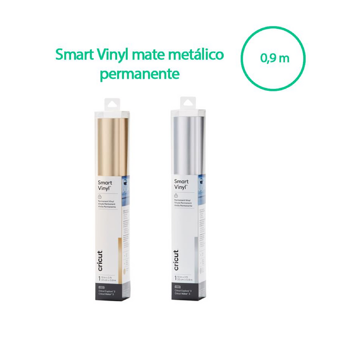 Cricut Smart Vinyl Tapis Permanent Argent 33x91cm