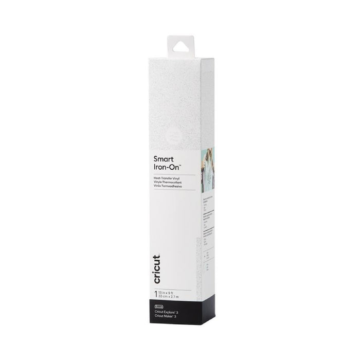 Cricut Smart Thermocollant Paillettes Blanc 33x273cm