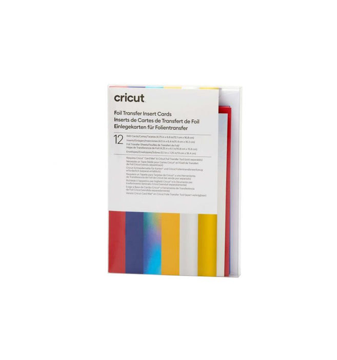 Cricut Insert Cards FOIL Celeb R40 (12.1x16.8cm)
