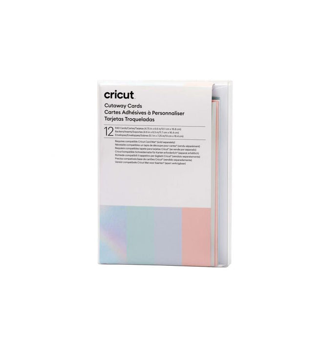 Cricut Cut-Away Cards Pastel R40 (12,1x16,8 cm)