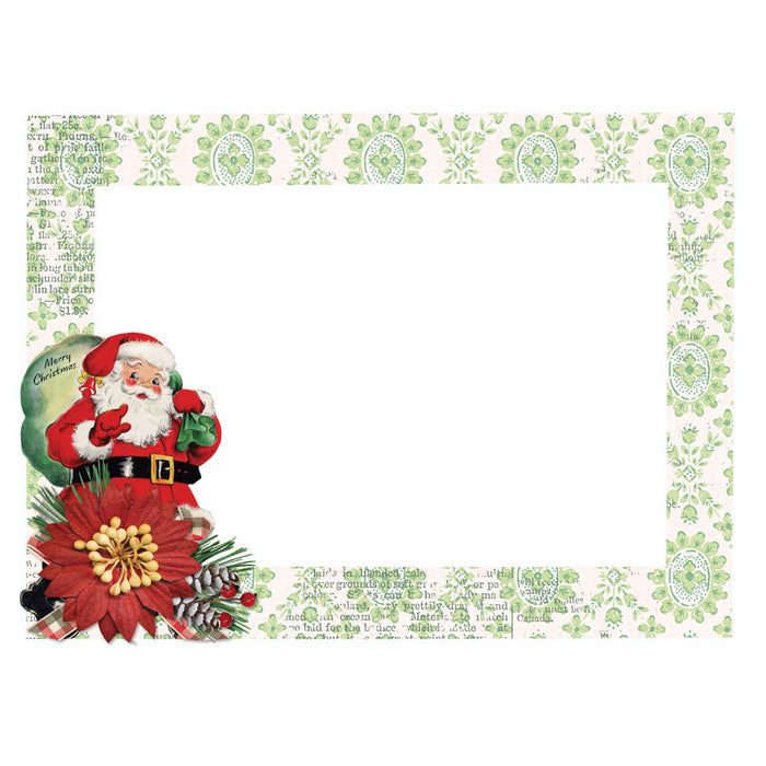 Chipboard Frames Simple Vintage Dear Santa