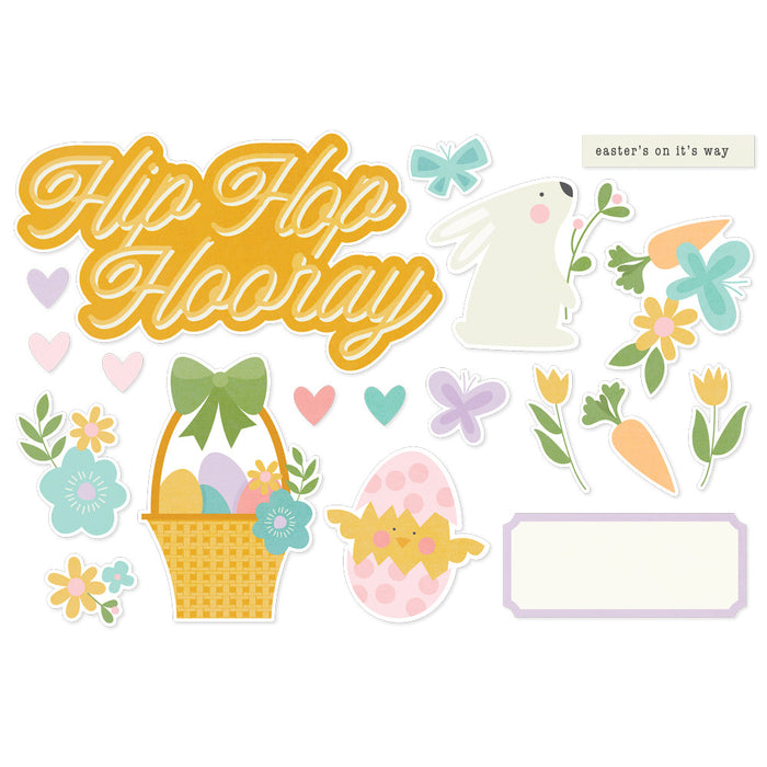 Simple Pages Page Pieces Hoppy Easter