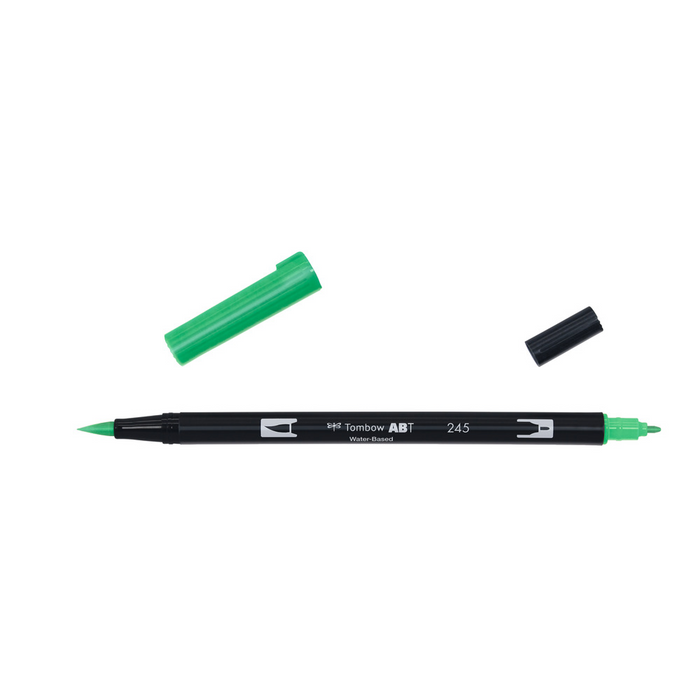 Tombow Dual Brush-Pen Abt 245 Feutre aquarelle vert sève