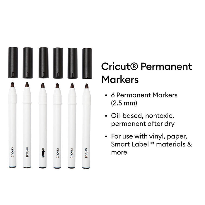 Cricut Venture Black Permanent Markers