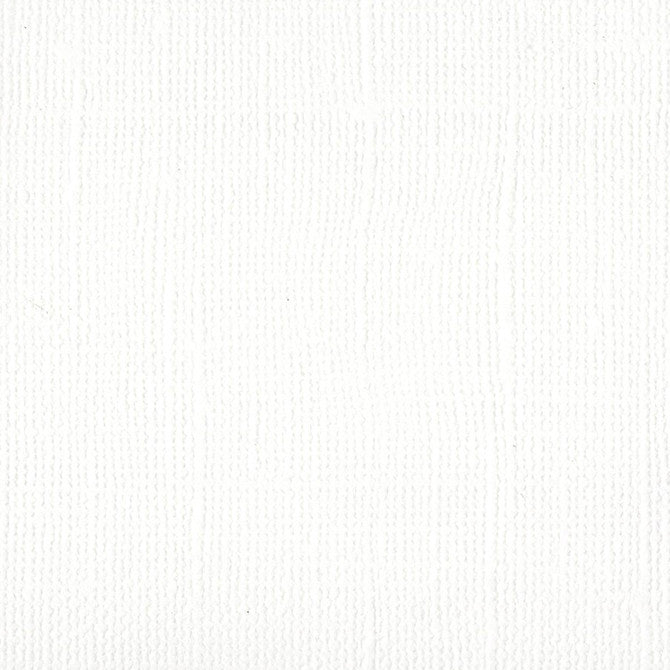 Papier cartonné texturé Canvas blanc