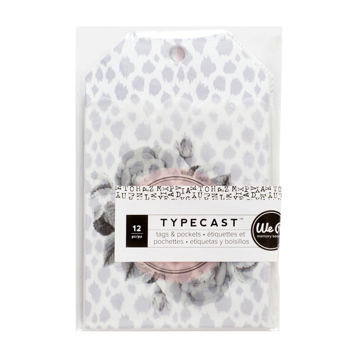 Étiquettes et vélin de poche Typecast