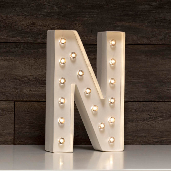 Letter N Marquee Love 30 cm.