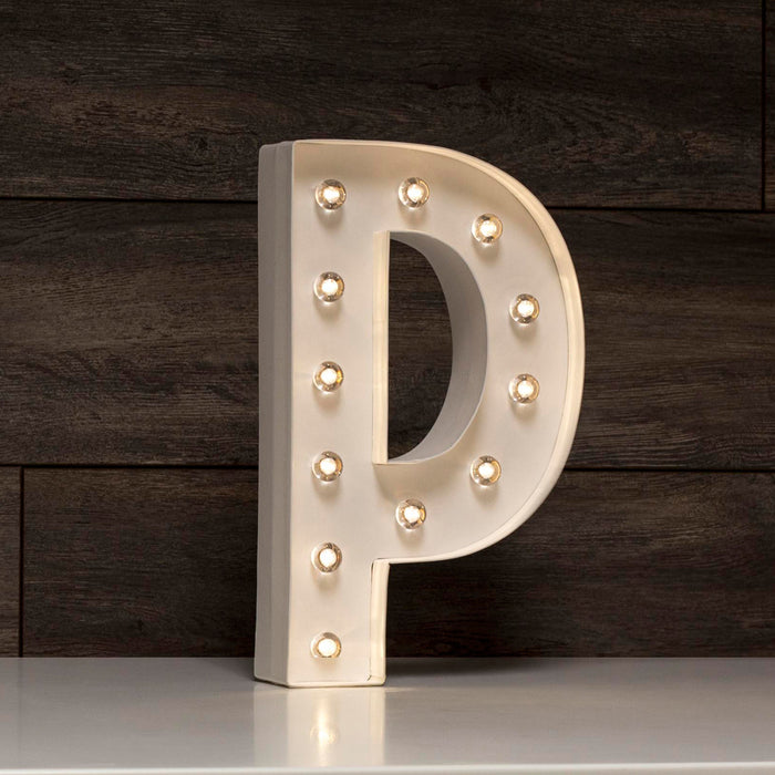 Letter P Marquee Love 30 cm.