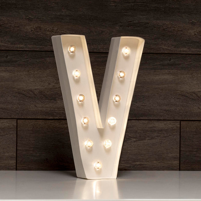 Letter V Marquee Love 30 cm.