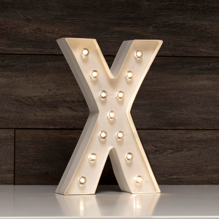 Letter X Marquee Love 30 cm.