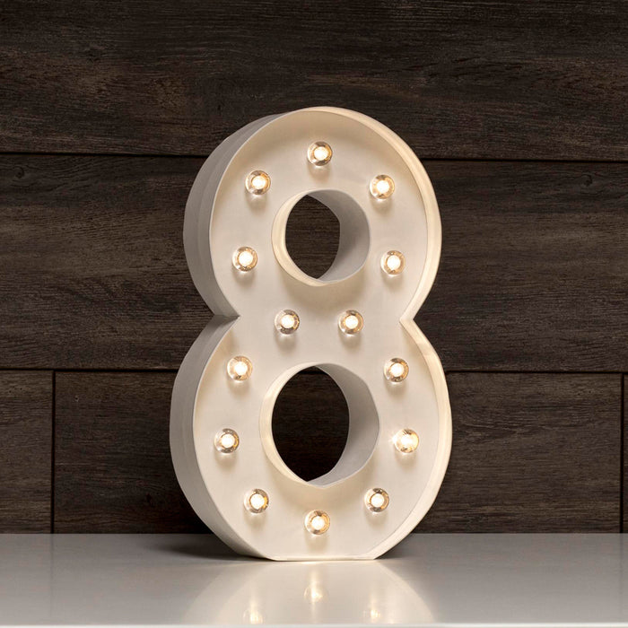 Number 8 Marquee Love 30 cm.