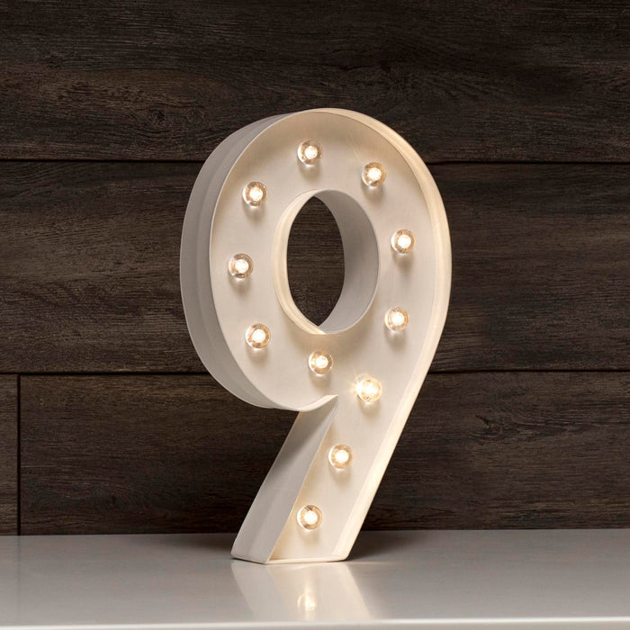 Number 9 Marquee Love 30 cm.