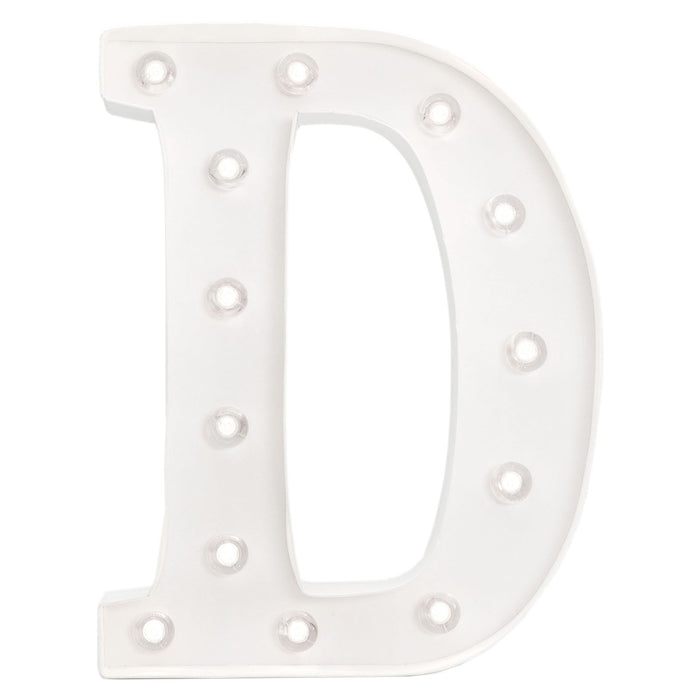 Letter D Marquee Love 25 cm