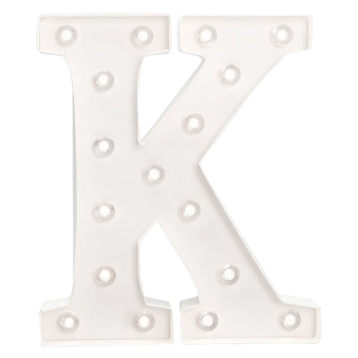 Letter K Marquee Love 25cm
