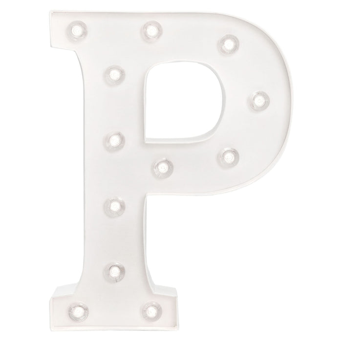 Lettre P Marquee Love 25 cm