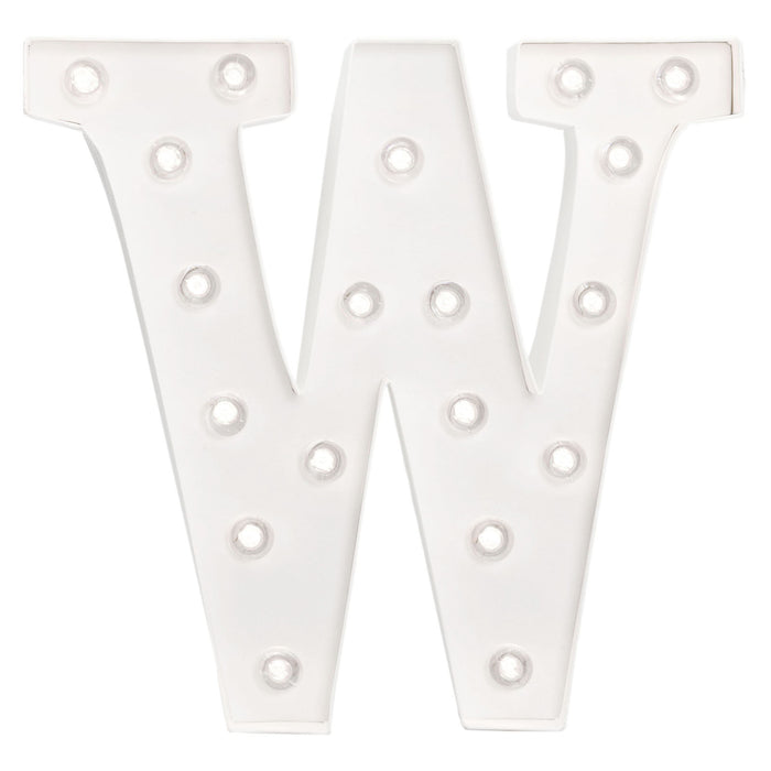 Letter W Marquee Love 25 cm