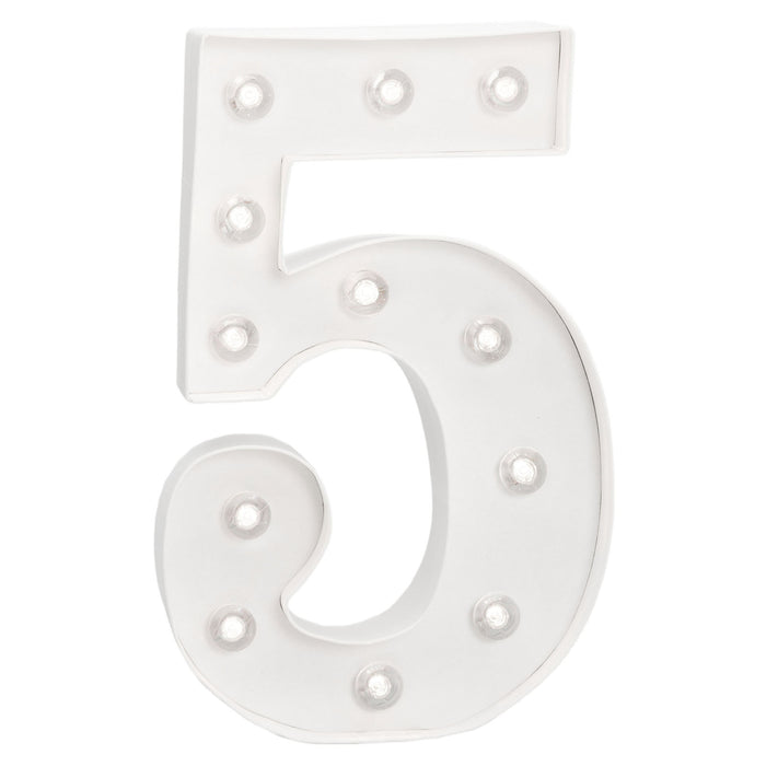 Number 5 Marquee Love 25cm