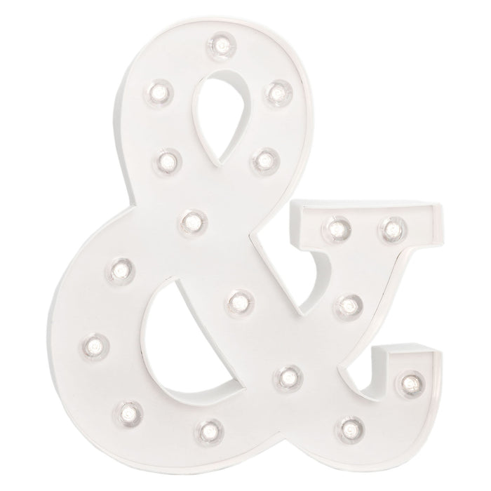 Símbolo Ampersand Marquee Love 25 cm
