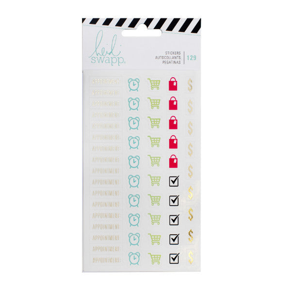 Icons Memory Planner Stickers