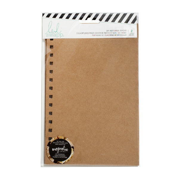 Couverture de carnet de notes Magnolia Jane DIY Journaling - Kraft