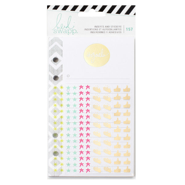 Planner Inserts With Stickers Goals