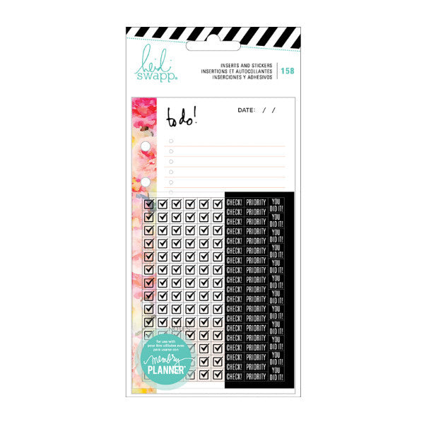 Planner Inserts With Stickers  To Do